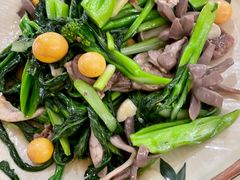 鸡什炒菜心-区海鸡场饭店(石壁店)
