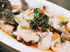 青花椒蒸龙胆鱼-闽和南(深圳万象城店)