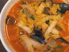 海鲜辣汤面-香港饭店0410(明洞店)