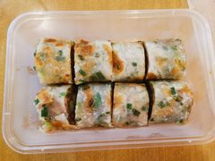 葱饼卷牛肉-台北楚楚园馅饼粥(虹桥南丰城店)