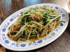 韭菜炒猪肝-拉面莊夢語＆中华料理八椿