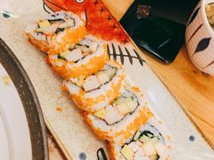 蟹籽蟹柳加州卷-桃太郎创作料理(大坪店)