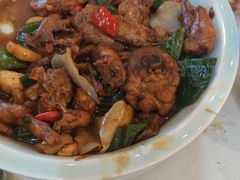 青阳生炒鸡-三道菜(明堂公园店)