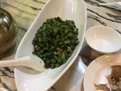 榄菜肉末四季豆-金百万烤鸭店(马甸店)