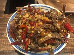 麻辣手撕牛肉-盟重烧烤(东瓜山创始店)