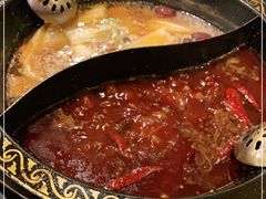 -小志家.鲜牦牛肉牛杂火锅野生菌汤锅