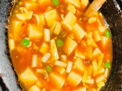 石锅鸡汤豆腐-绿茶餐厅(北京凤凰汇店)