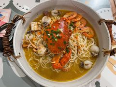膏蟹拌面-十面欢腾·海鲜面·台式Bistro(长乐路店)