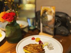 炙烤鹅肝配自制无花果酱-巴别塔法餐舍(合作路店)