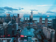 -深圳中洲万豪酒店·大堂酒廊·高空海景