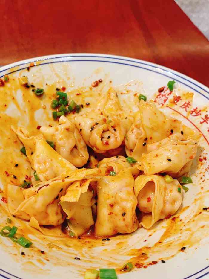 仇婆抄手-"[薄荷]环境:之前在常营天街地下美食区."-大众点评移动版