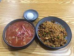 辣肉蛋炒饭套餐-孙阿姨上海小吃·本帮小厨(隆昌路店)