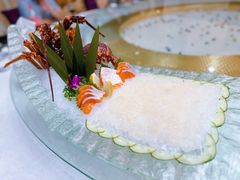 澳龙刺身拼三文鱼-渔民新村(番禺总店)