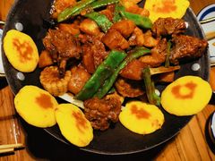 排骨土豆炖豆角-翁家大院(西美·五洲天地店)