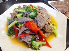 西兰花炒牛肉-开吉餐厅(新都雅苑店)