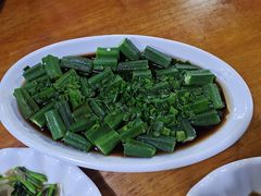 葱油秋葵-温州一家人美食(西木头市店)