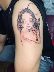 点击看大图 -猛子刺青纹身店