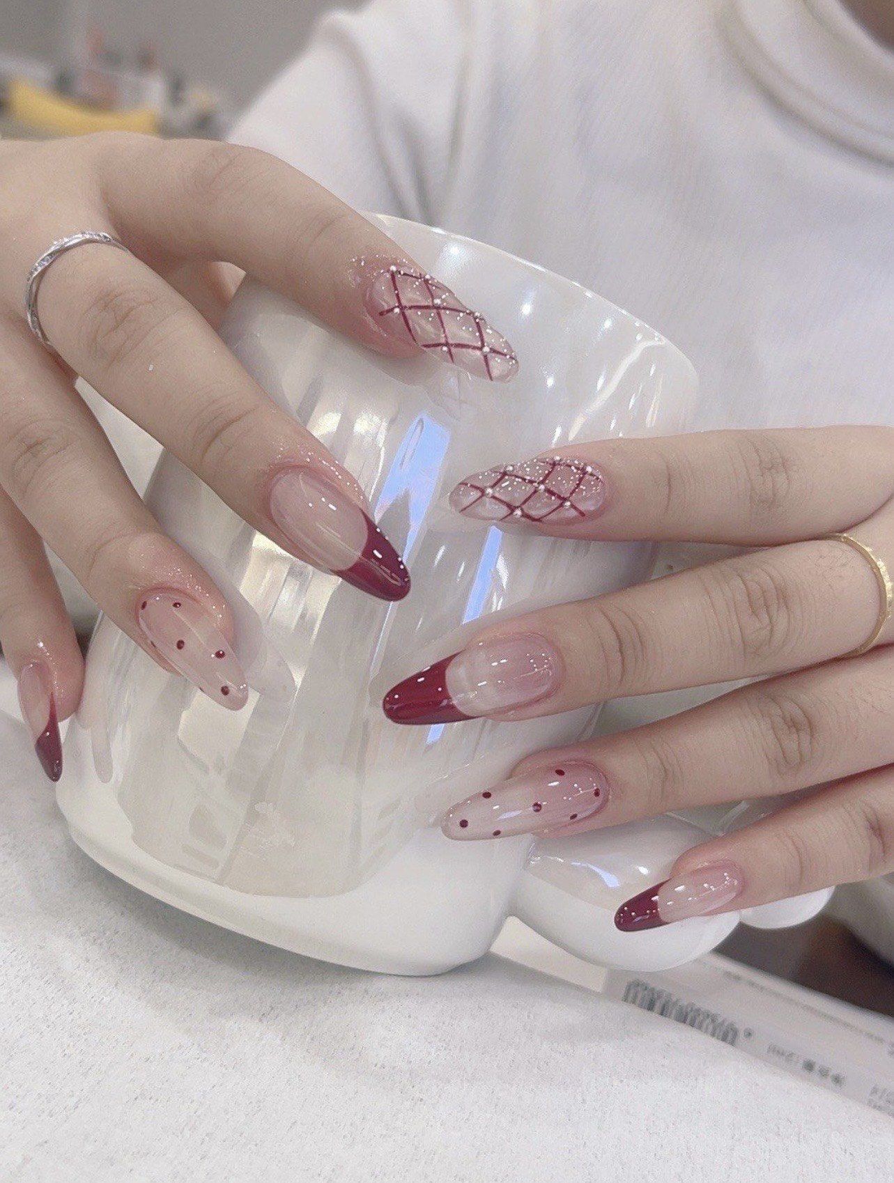 炫酷线条美甲💅