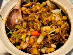 香辣酱啫牛蛙-啫·粤风料理·啫啫煲(仓山万达广场店)