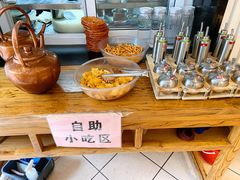 自助取餐区-金豆角砂锅焖面(安贞店)