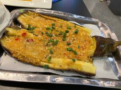 蒜蓉茄子-老街烧烤(华中农业大学梧桐路步行街店)