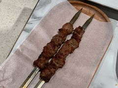 咸盐烤羊肉串-丝路有约·西域美食