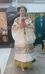 -后宫·古装汉服京剧儿童亲子全家福摄影