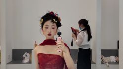 -桃子造型婚纱礼服(凤起广场店)