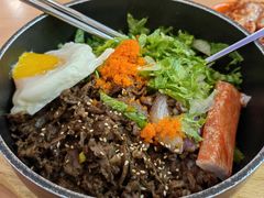 韩式肥牛鱼籽拌饭-鱼籽村秘制拌饭(崇文门店)