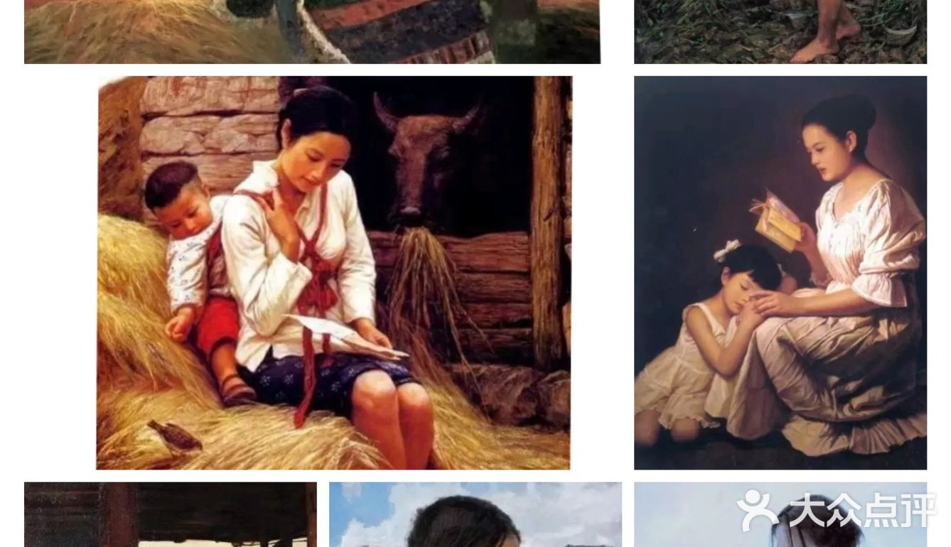 那些母亲与乡愁  尽在油画中的中国母亲