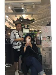 点击看大图 -一東造型烫发染发