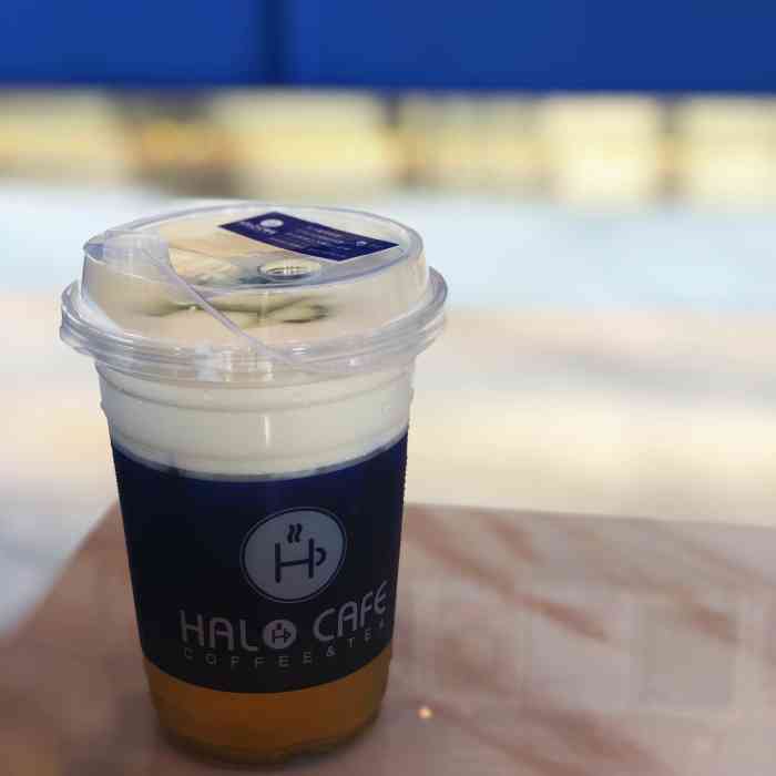 halo cafe(泰丰店)-"【味道】还行,今天我的大橙汁卖完了,我很.
