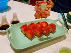 升级版墨鱼鲜虾红米肠-喜势点·糖沙翁手工茶点·本地人茶居(永庆坊店)