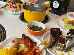 -钱小奴创意自助餐厅·山野黑猪肉畅吃(苏州昆山招商花园城店)