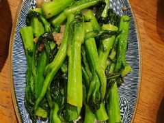 猪油渣生炒菜心苗-常来小聚·广州非遗传承餐厅(中山二路店)
