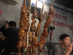 羊肉串-路边摊