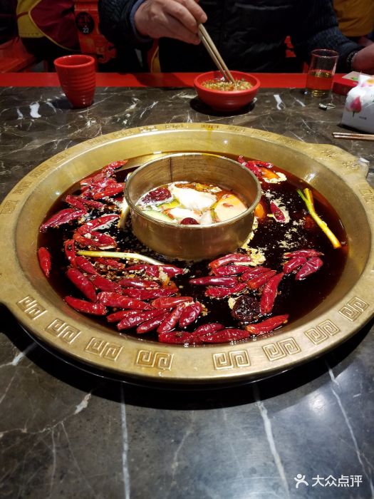 宗匠重庆九宫格火锅(成都总店)-红白鸳鸯锅-菜-红白鸳鸯锅图片-成都美
