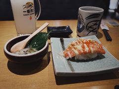 火炙丘比酱鲜虾手握寿司-沼津港渔市(宏伊国际广场店)