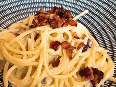 意式奶油蘑菇培根意面-君悦酒店·La Terrazza意合園·意式风味