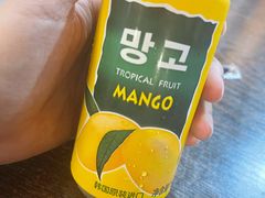 罐装芒果汁-韩国屋炭火烤肉(时代广场店)