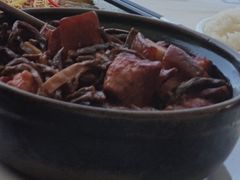 豆角干焖吕田大肉-幸福楼30年老字号(温泉东路店)