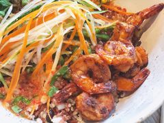 泰式大虾泰碗配辣味青柠水-Wagas沃歌斯(大学路店)