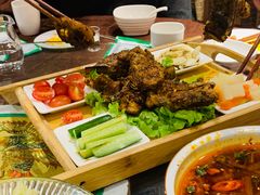 -老兰家传统烧烤炒菜泡馍(小南门店)