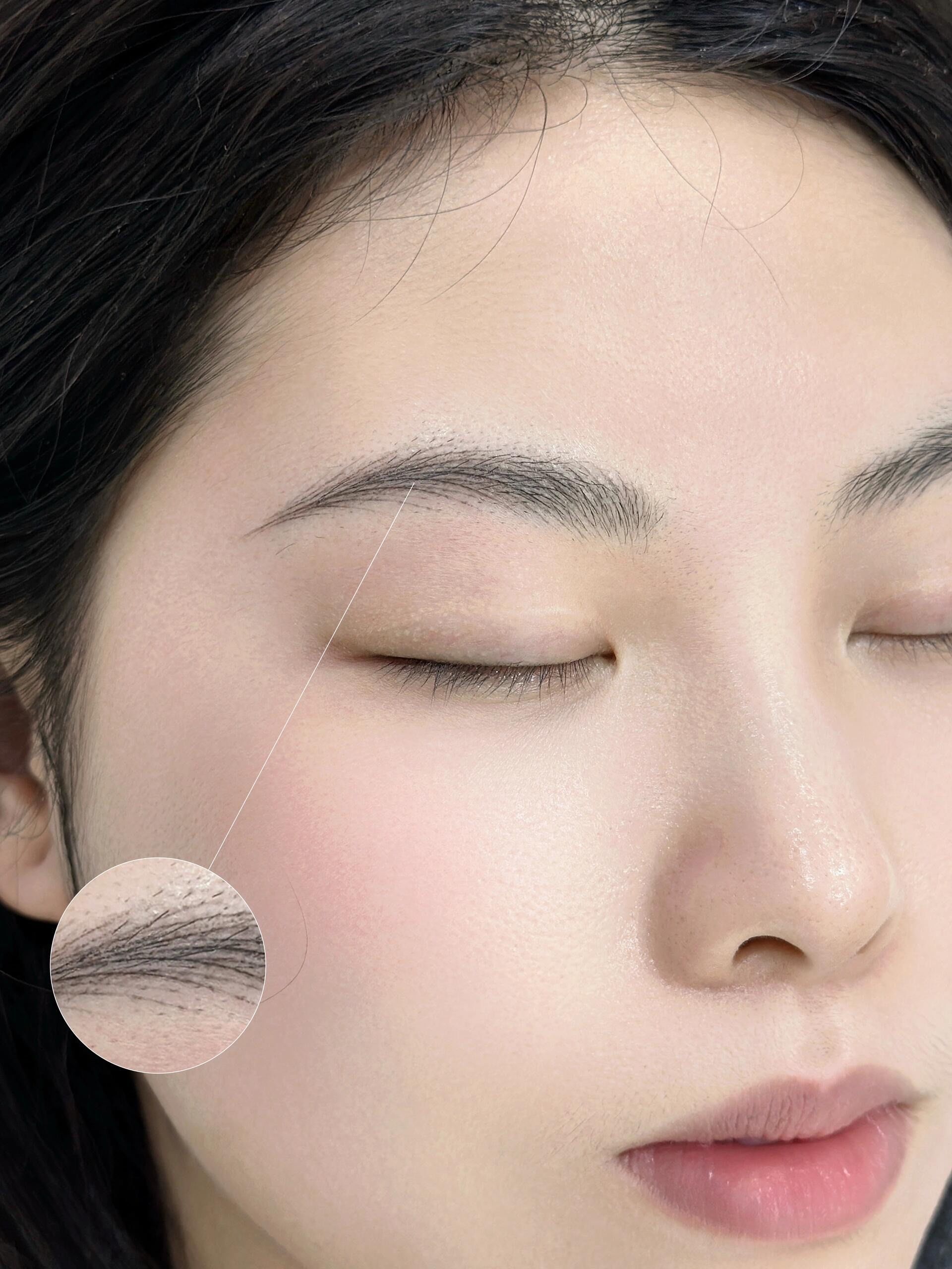 原生感野生眉 解放双手喽