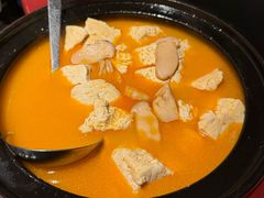 松茸虾汤老豆腐-花家怡园(四合院总店)