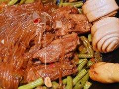 肋排炖豆角-古洼一锅鲜(开发区店)