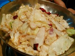 手撕包菜-名羊天下陕北横山铁锅炖羊肉(博文路店)