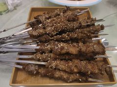 烤羊肉串-苏师傅菜馆(上沙店)