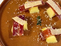 三年诺邓生吃火腿配乳扇丝-泓0871臻选云南菜·味庄
