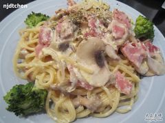 培根蘑菇意面-美丽心情蛋糕(江苏路店)